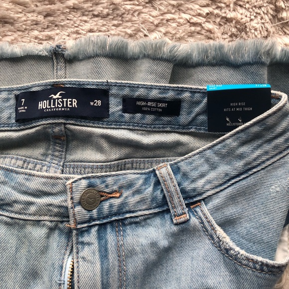NWT Hollister Denim Skirt - Picture 3 of 4